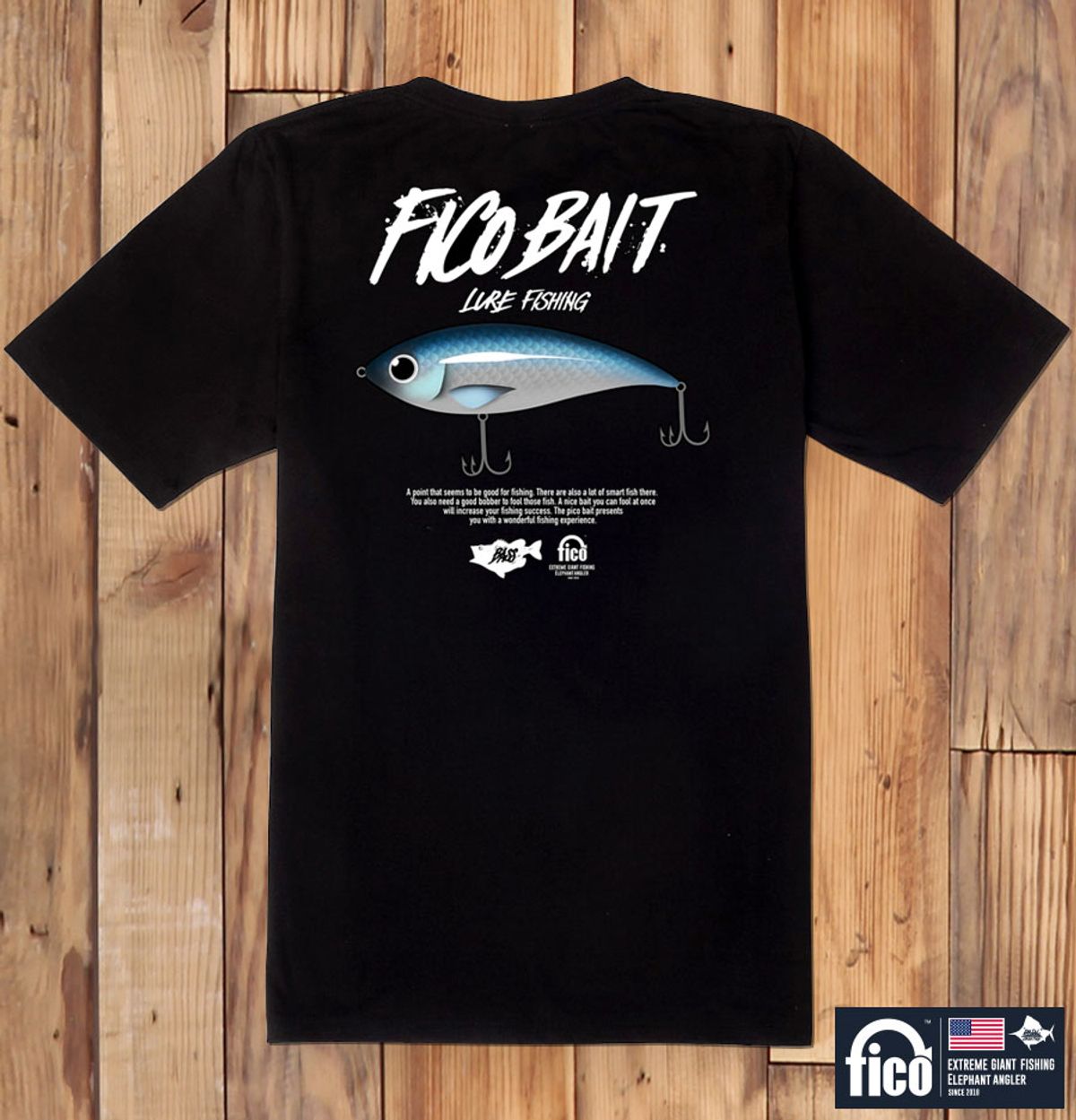 돌돌(DOLDOL) FICO_tshirts-89 익스트림 낚시 브랜드 피코 시즌2 캐릭터 그래픽 디자인 티셔츠