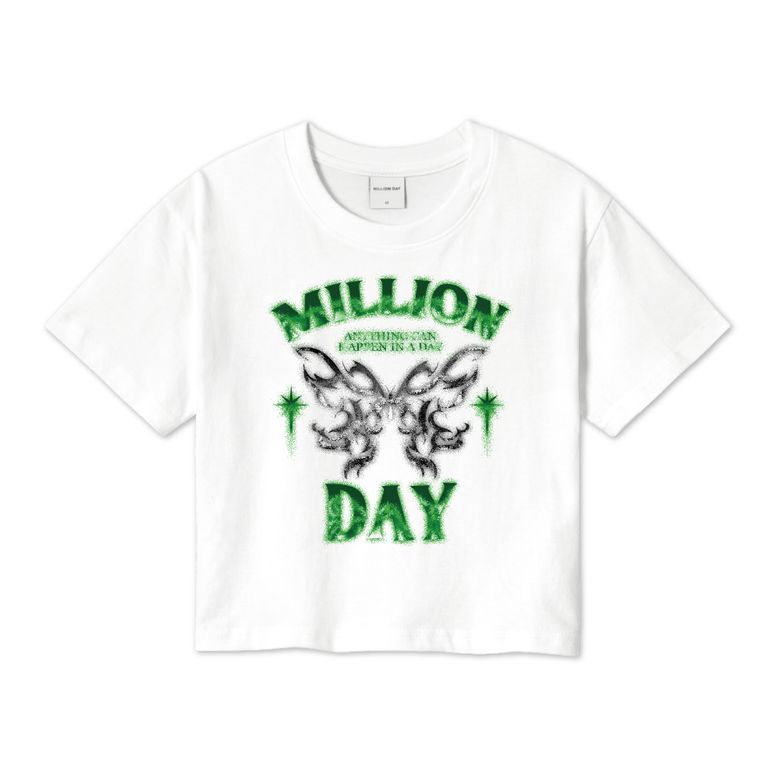 MILLION FIREFLY CROP T-SHIRT