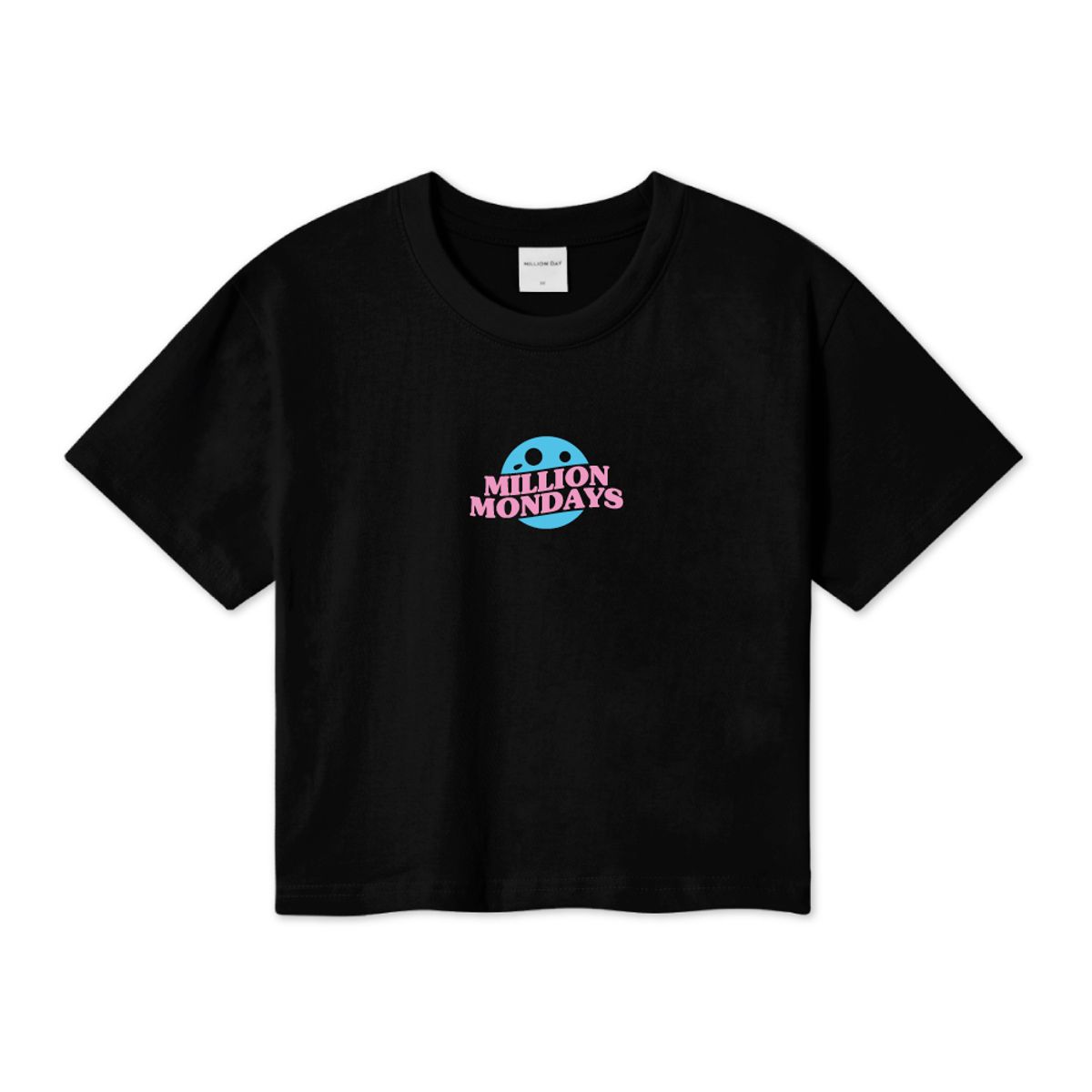 밀리언데이(MILLION DAY) MILLION PING-PONG CROP T-SHIRT