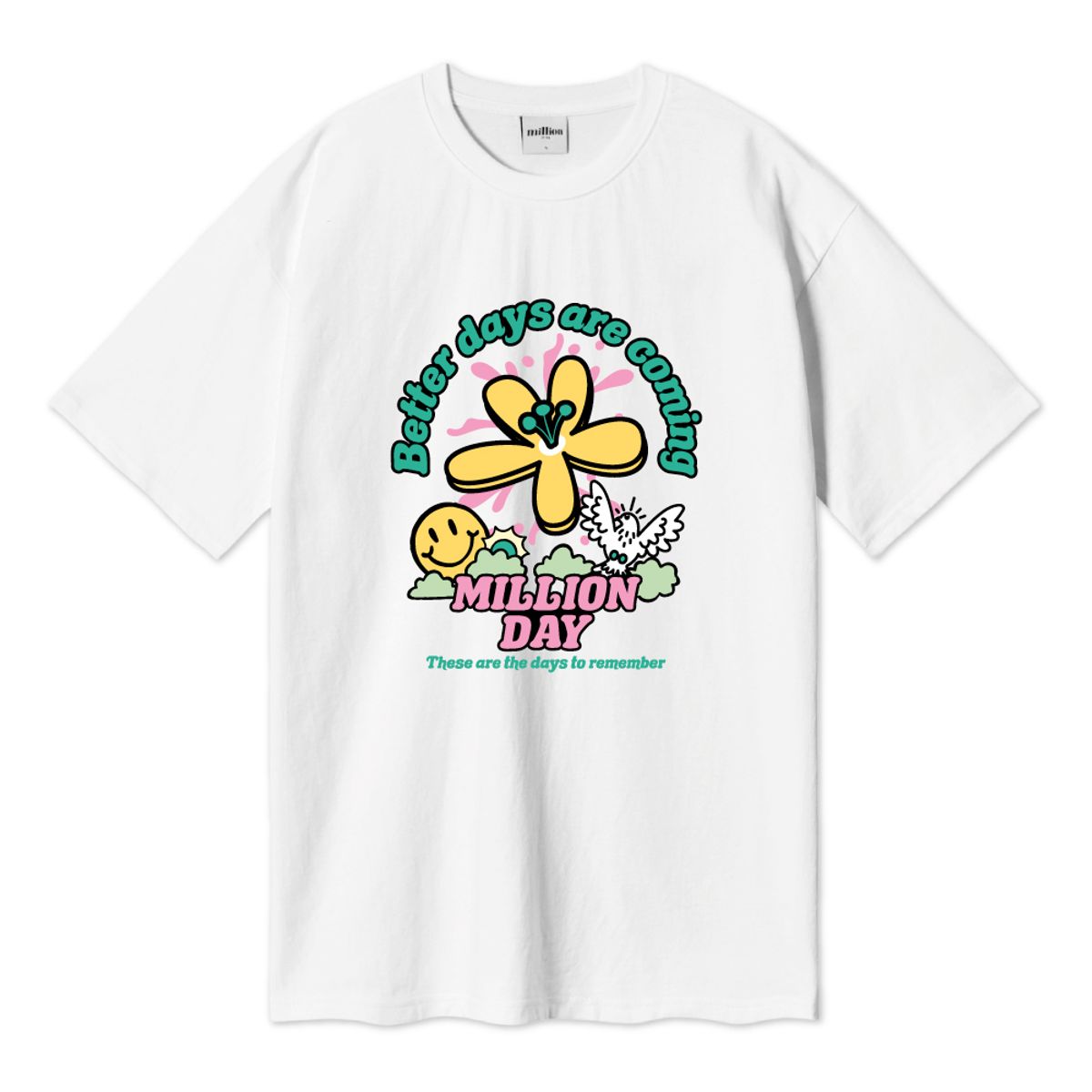 밀리언데이(MILLION DAY) MILLION WONDERLAND OVER T-SHIRT
