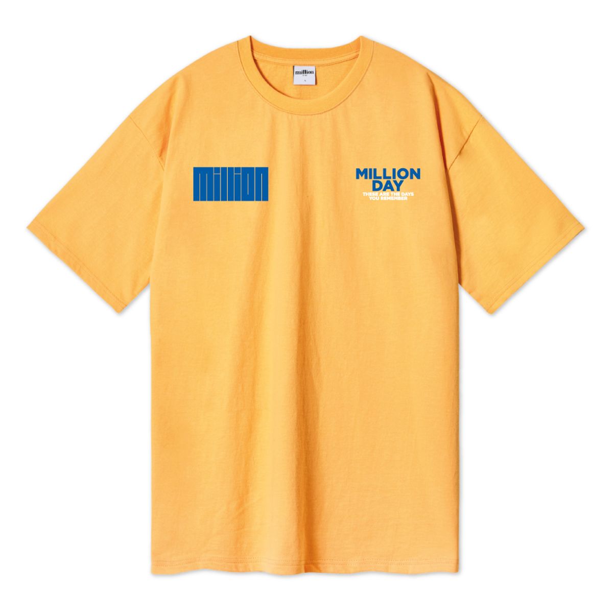 밀리언데이(MILLION DAY) MILLION DOUBLE OVER T-SHIRT
