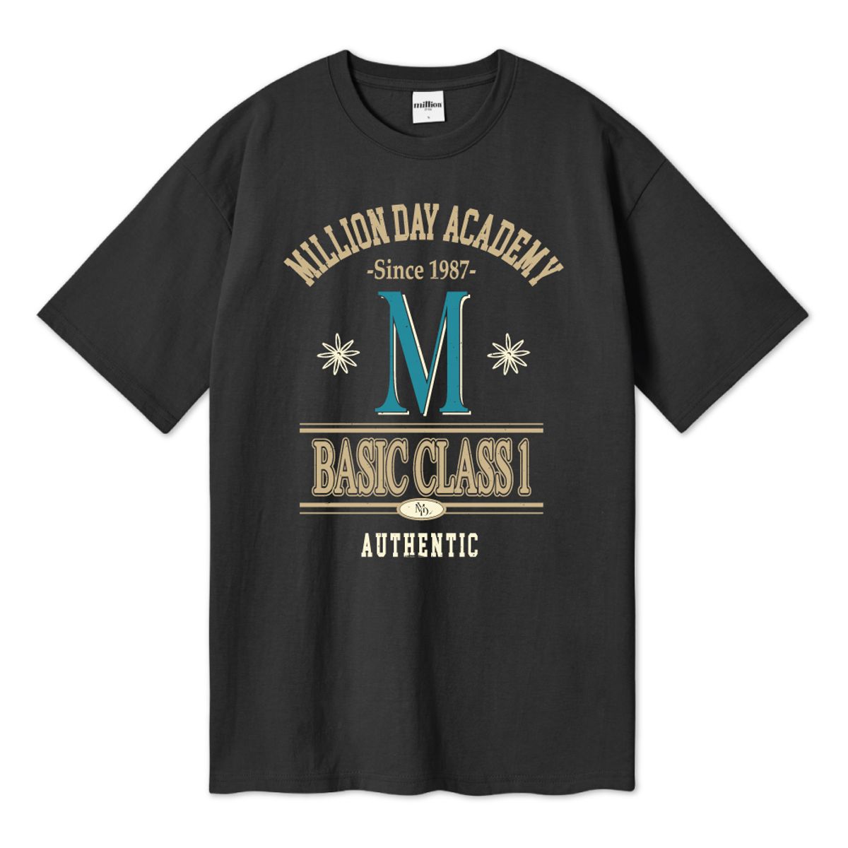 밀리언데이(MILLION DAY) MILLION CLASS OVER T-SHIRT