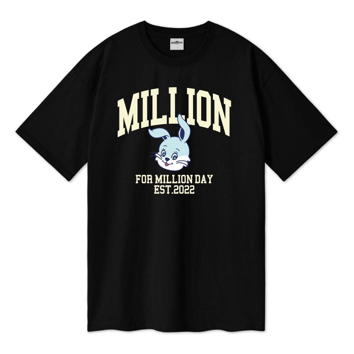 밀리언데이(MILLION DAY) MILLION BUNNY OVER T-SHIRT
