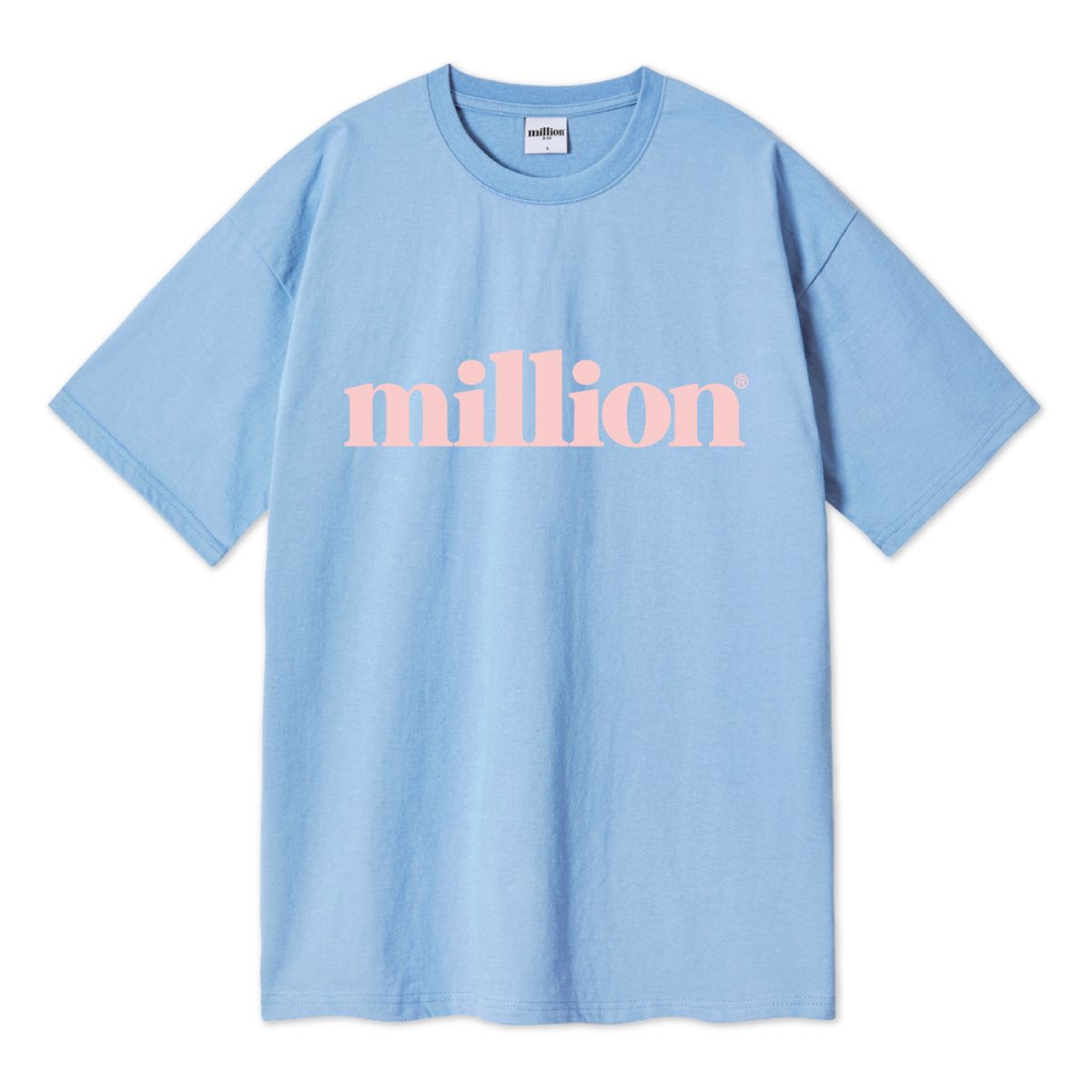밀리언데이(MILLION DAY) MILLION BIG-LOGO OVER T-SHIRT