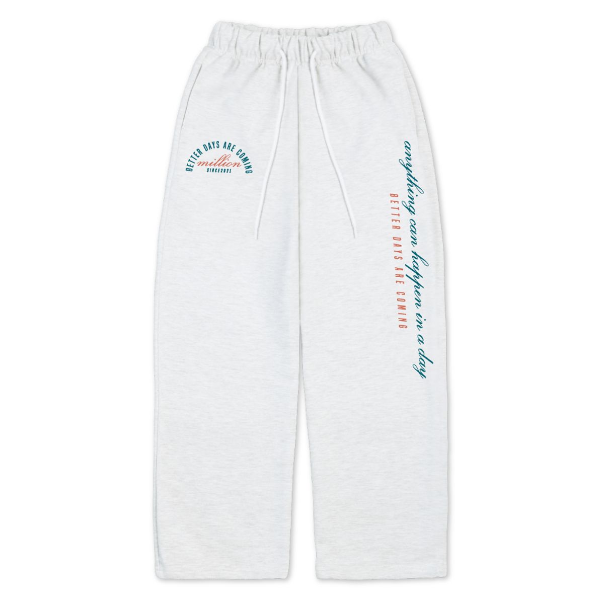 밀리언데이(MILLION DAY) MILLION SINCE WIDE PANTS