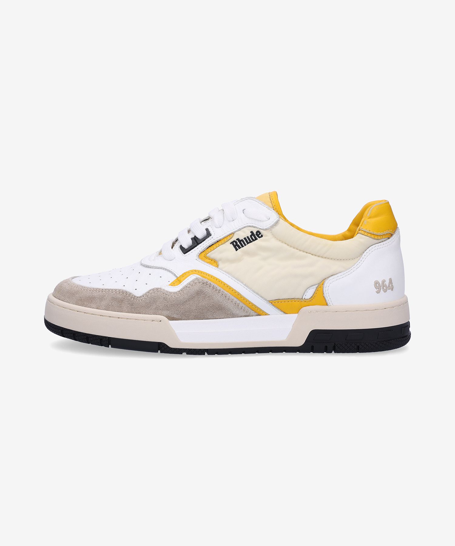 MUSINSA公式 | RHUDE レーシングスニーカー - ホワイト:マスタード 