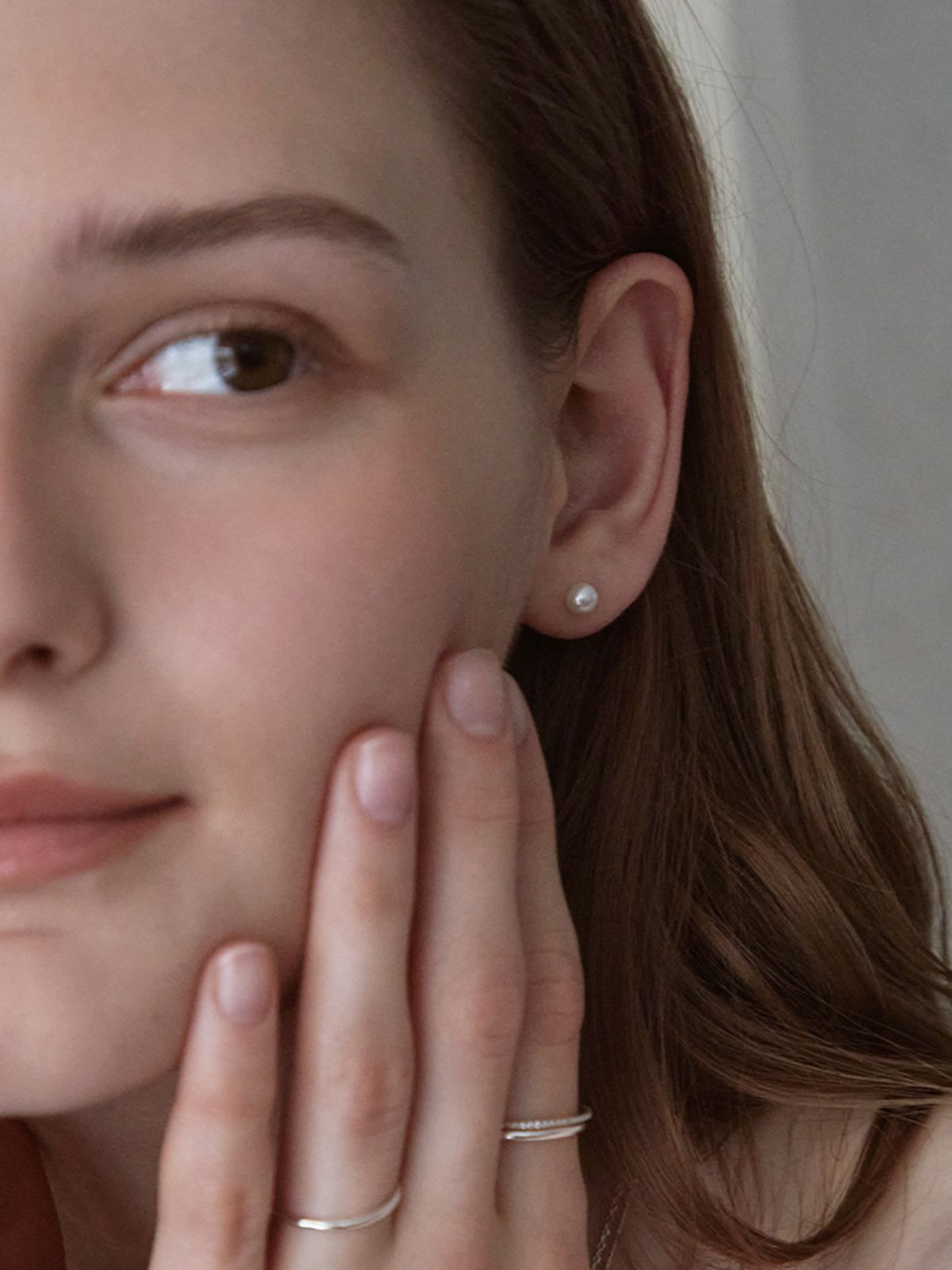 마나에트(MANAET) 4mm Pearl Stud E