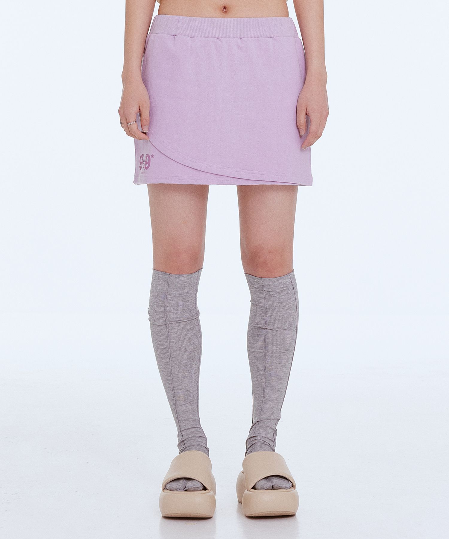 ◆ARCHIVE BOLD◆ Archive Bold X Stumpynee LOWRISE SKIRT BROW Archive Bold X Stumpynee] LOW-RISE SKIRT (BROWN) - ARCHIVE