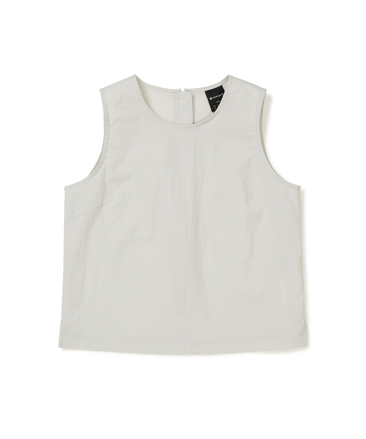 스노우피크 어패럴(SNOWPEAK APPAREL) 루트 우먼스 백지퍼 나시 Light Beige (S23MWRST21)