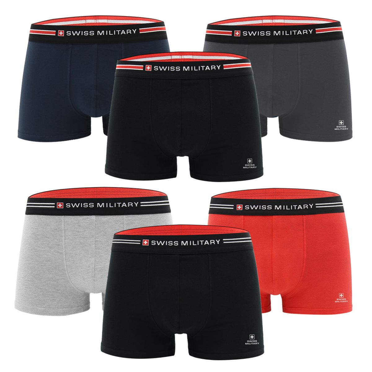 스위스밀리터리 언더웨어(SWISS MILITARY UNDERWEAR) 남자팬티 면 드로즈 3종 세트