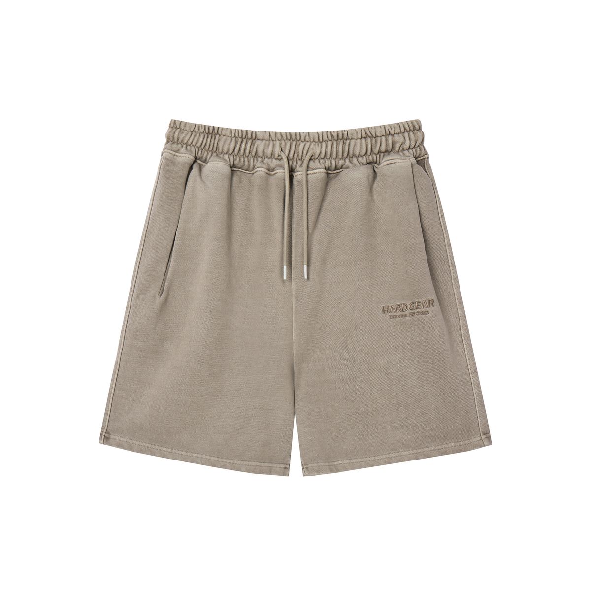하드기어 어패럴(HARDGEAR APPAREL) 피그먼트 다이드 쇼츠 베이지