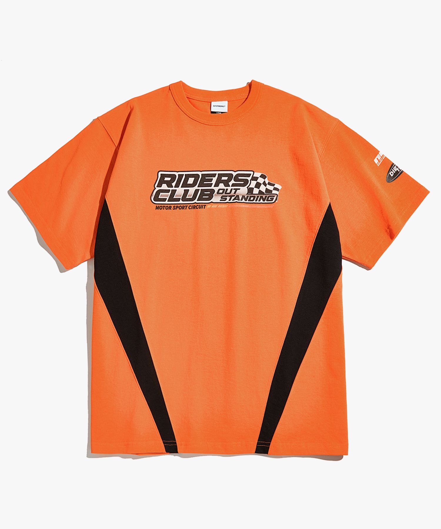 MUSINSA | OUTSTANDING MOT SERIES TEE (RIDERS CLUB)_ORANGE