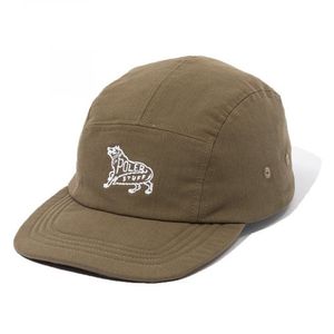 5P 백 사틴 플로피 캡 OLIVE