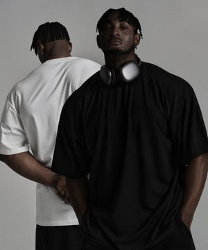 [2PACK] 루즈핏 숏슬리브