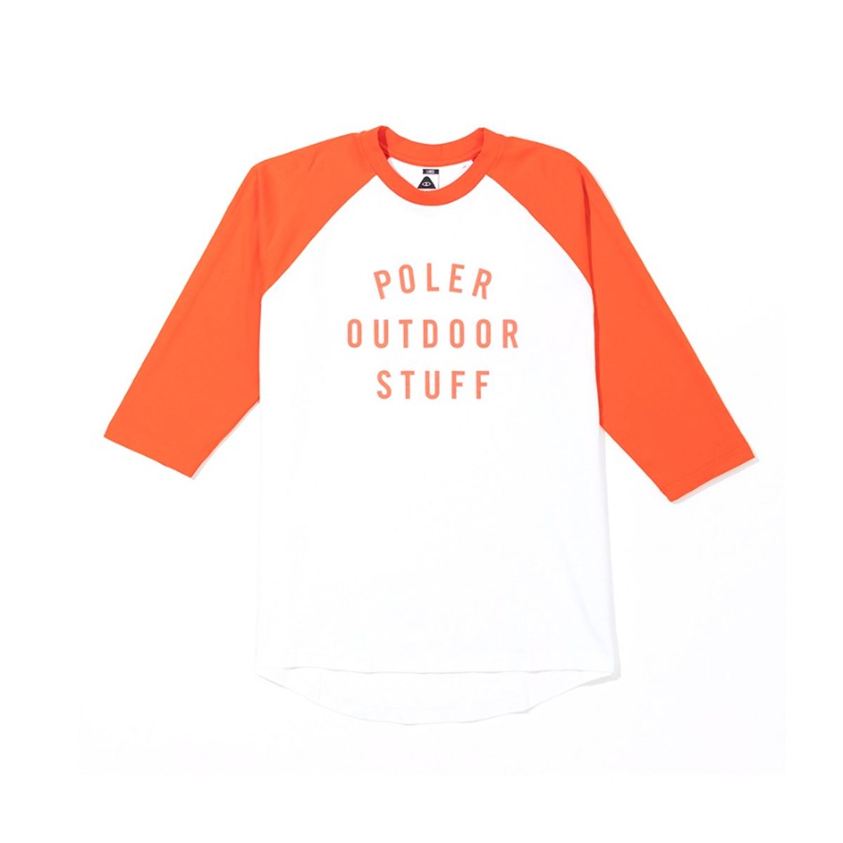폴러스터프(POLERSTUFF) 포스 라그랑 슬리브 티 ORANGE