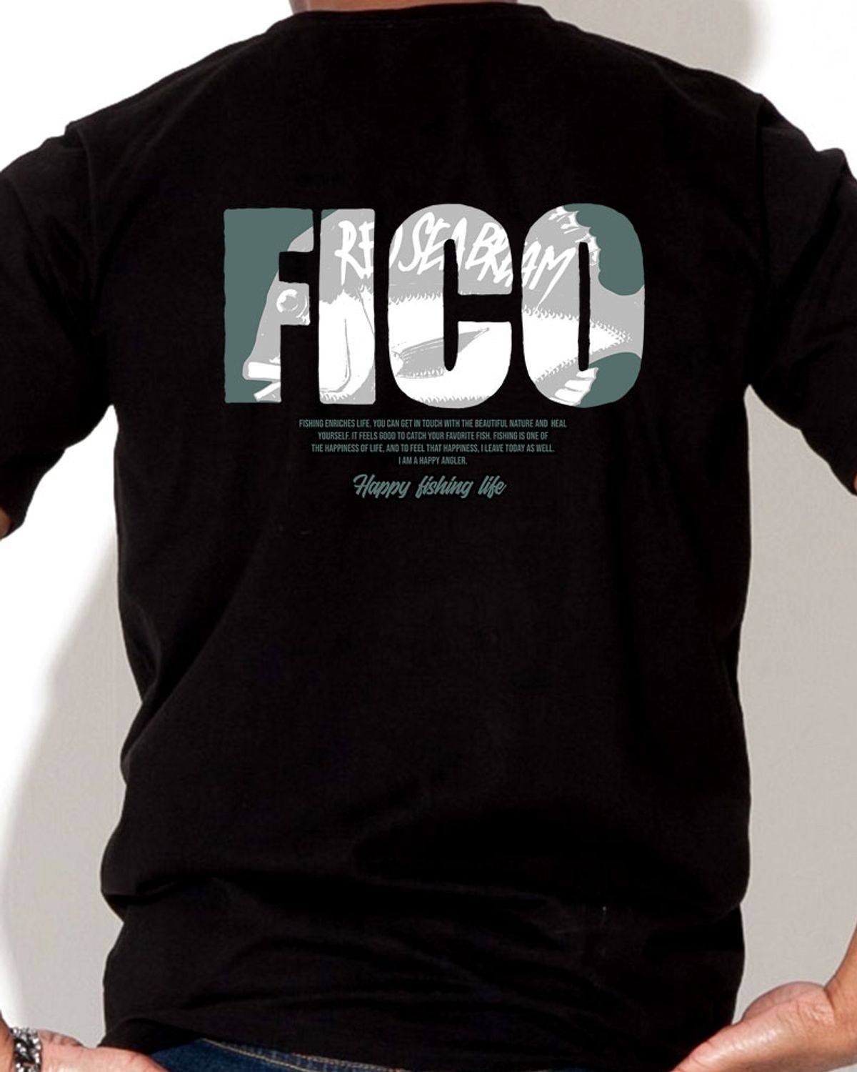 돌돌(DOLDOL) FICO_tshirts-96 익스트림 낚시 브랜드 피코 시즌2 캐릭터 그래픽 디자인 티셔츠
