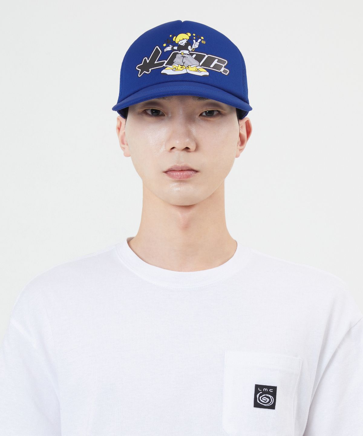 엘엠씨(LMC) LOST CITY GIRL MESH CAP blue