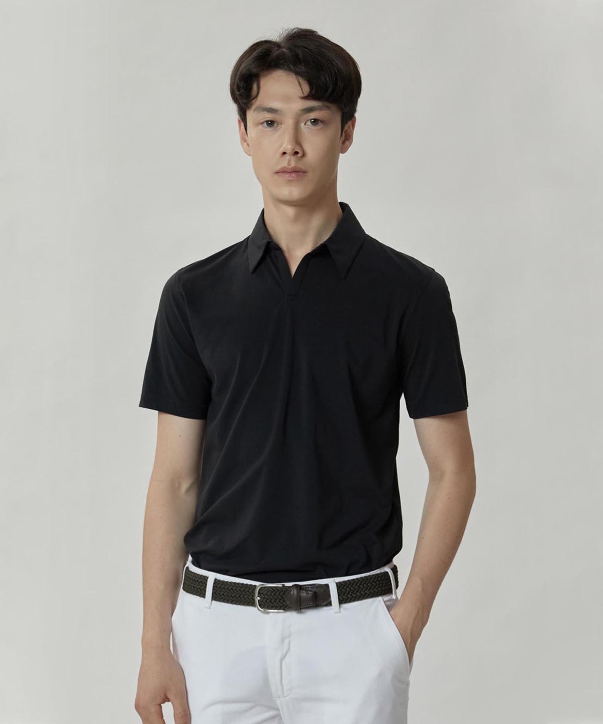 빠니깔레(PANICALE) 조니 칼라 스트레치 코튼 폴로 셔츠 [2COLOR]