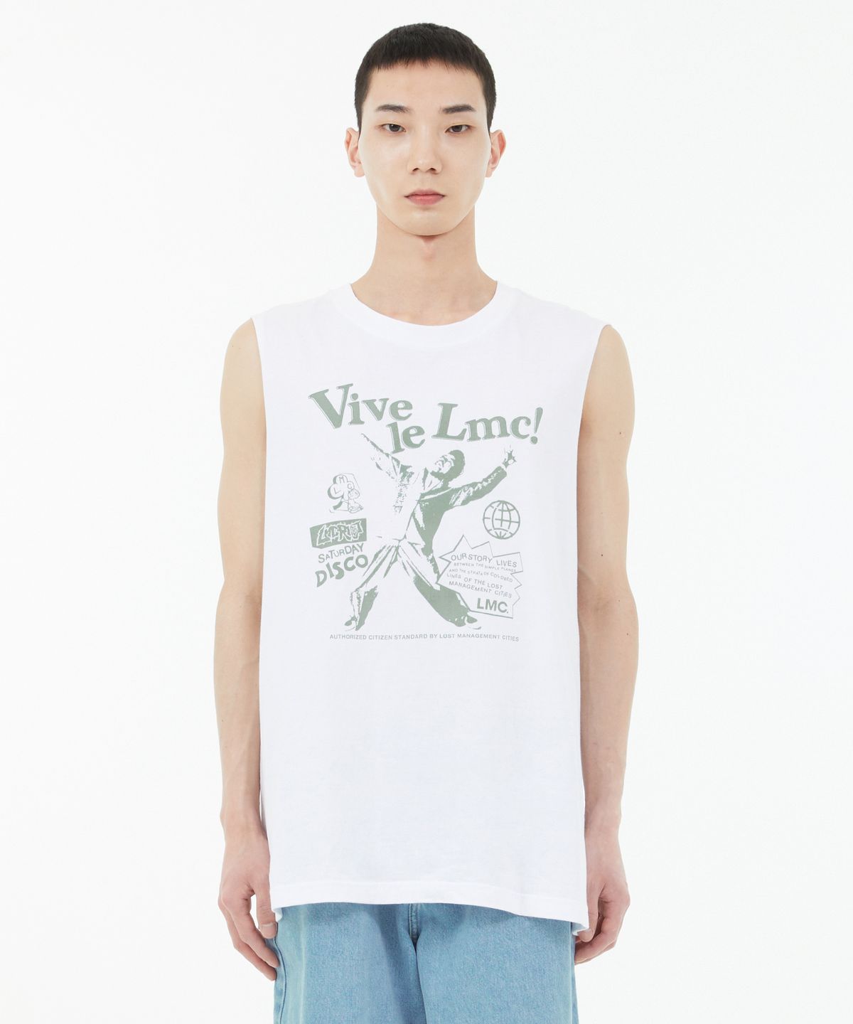 엘엠씨(LMC) VIVE LE LMC SLEEVELESS white
