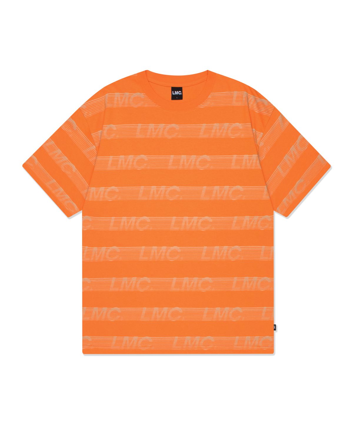 엘엠씨(LMC) BLIND ITALIC STRIPE TEE orange