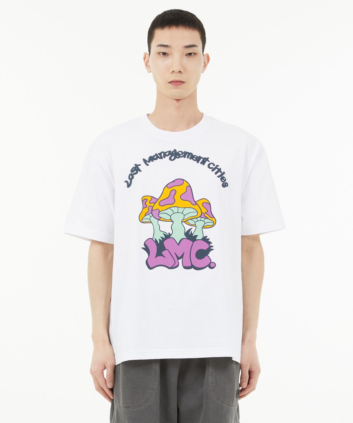 엘엠씨(LMC) MUSHROOM TEE white