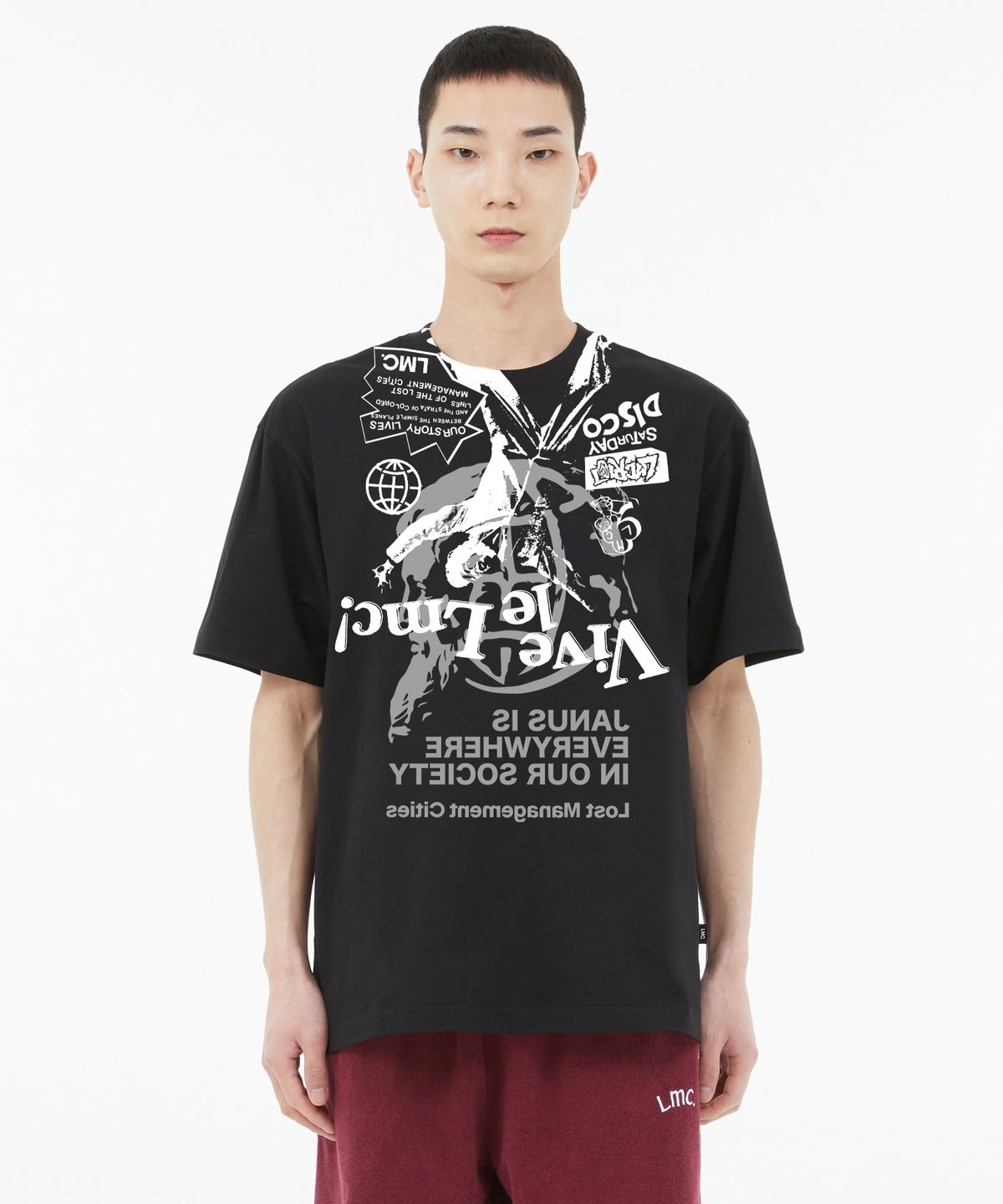 엘엠씨(LMC) VIVE LE LMC AOP TEE black