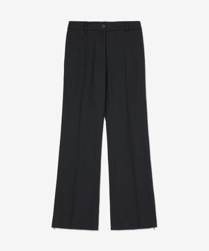 리 울 블랜드 테일러드 팬츠 - 다키스트 네이비 / RIESNW984DARKESTNAVY