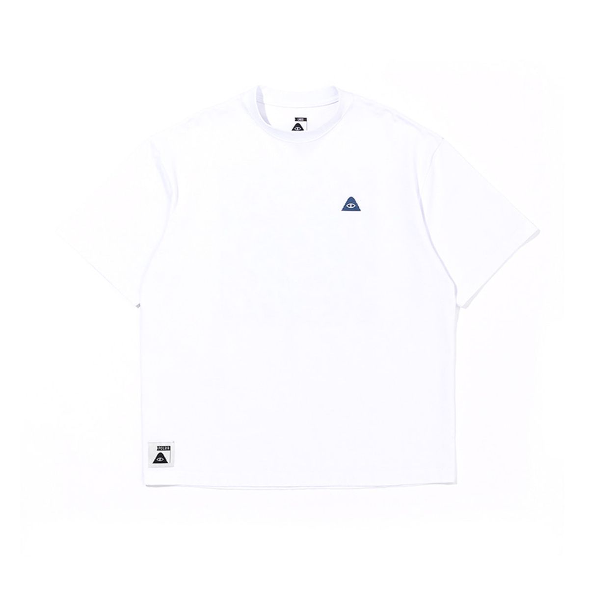 폴러스터프(POLERSTUFF) 레인브로 릴렉스핏 티 WHITE