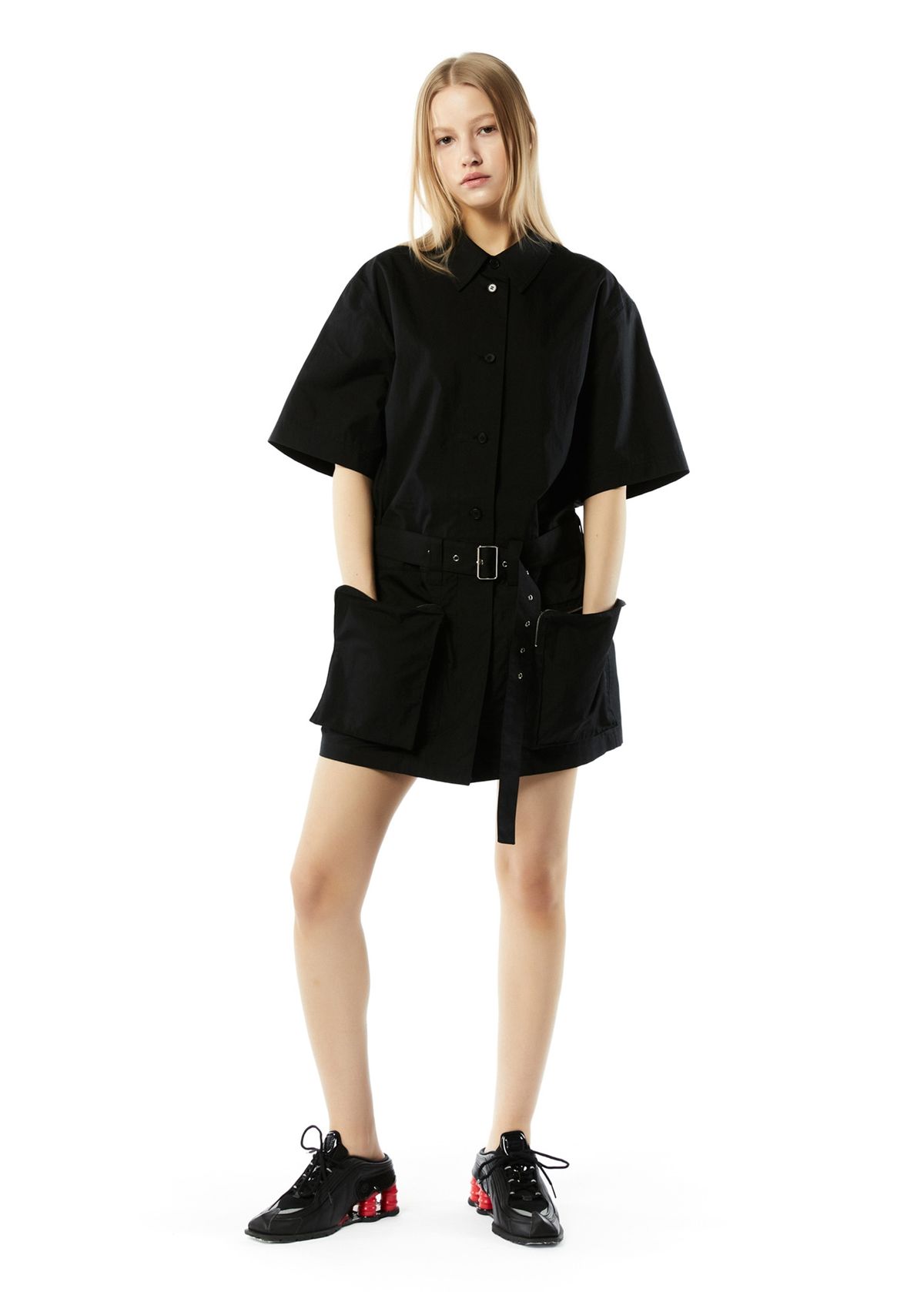 엘씨디씨티엠(LCDC™) UTILITY POCKET BELTED DRESS