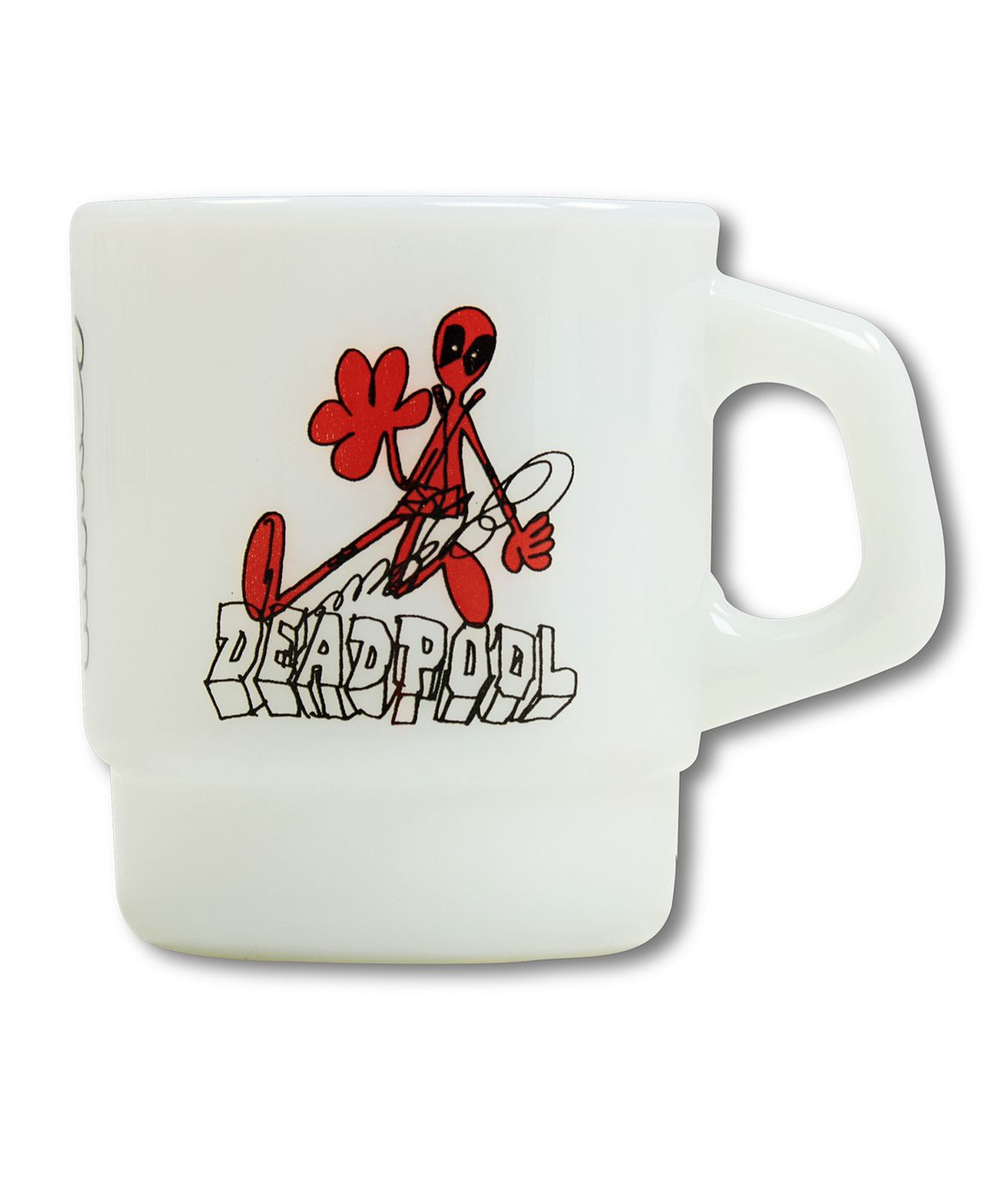 예스아이씨(YESEYESEE) Y.E.S x Deadpool Mug White