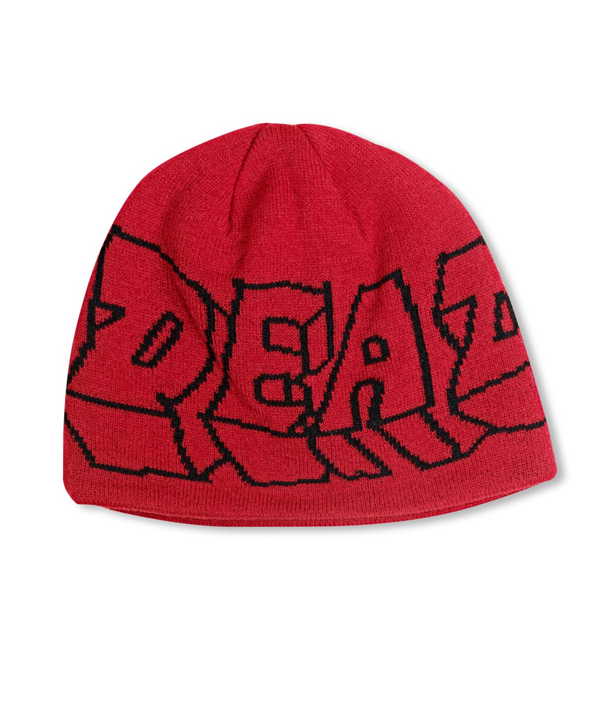 예스아이씨(YESEYESEE) Y.E.S x Deadpool Beanie Red