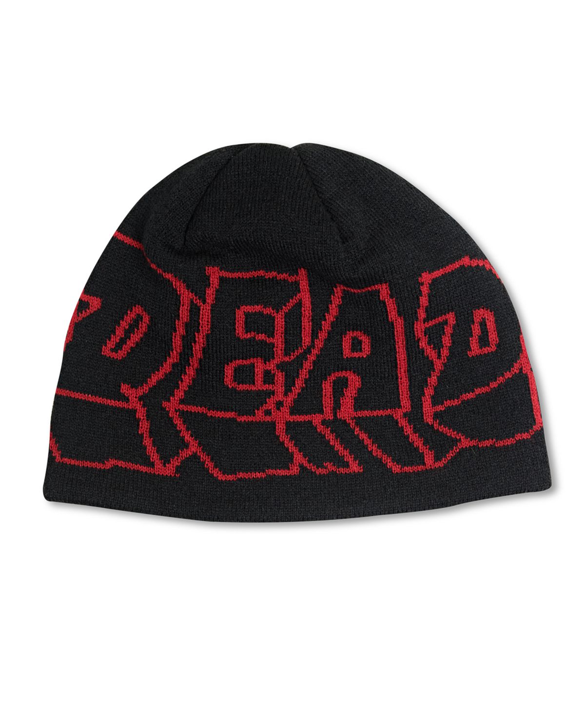예스아이씨(YESEYESEE) Y.E.S x Deadpool Beanie Black