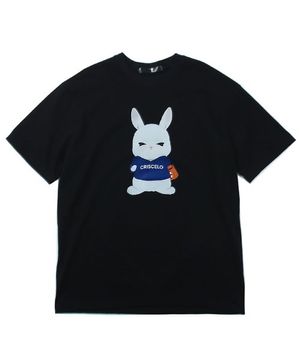 (공용) 래밍 티셔츠 - (블랙 20수 오버핏)