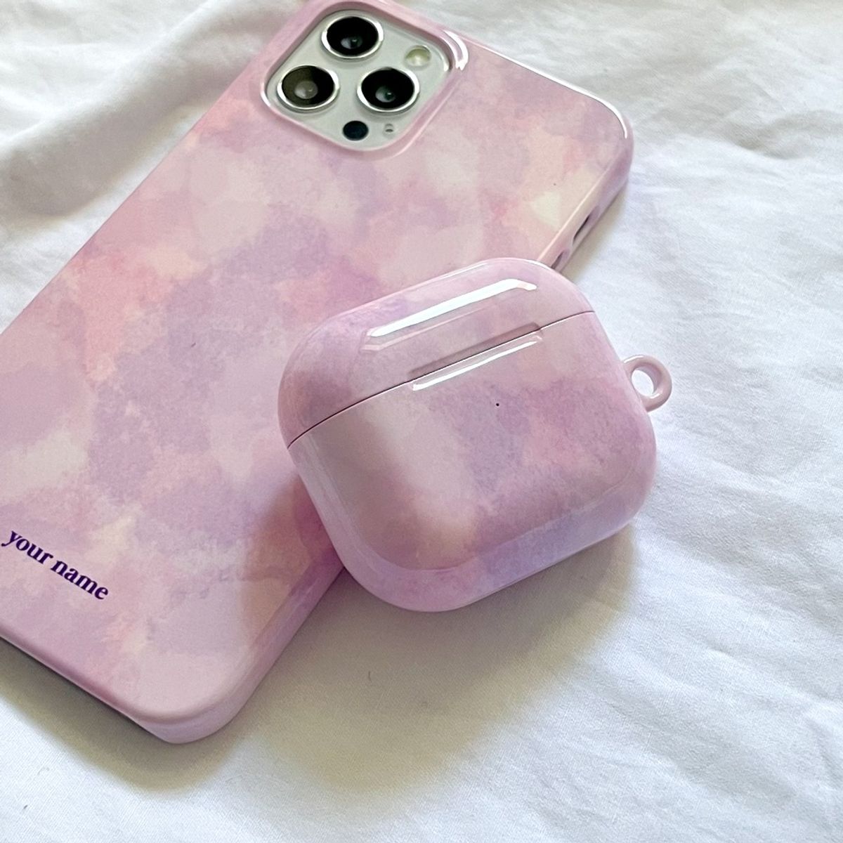 에이쓰리비쓰리(A3B3) (Airpods Case) Pattern Watercolor 10