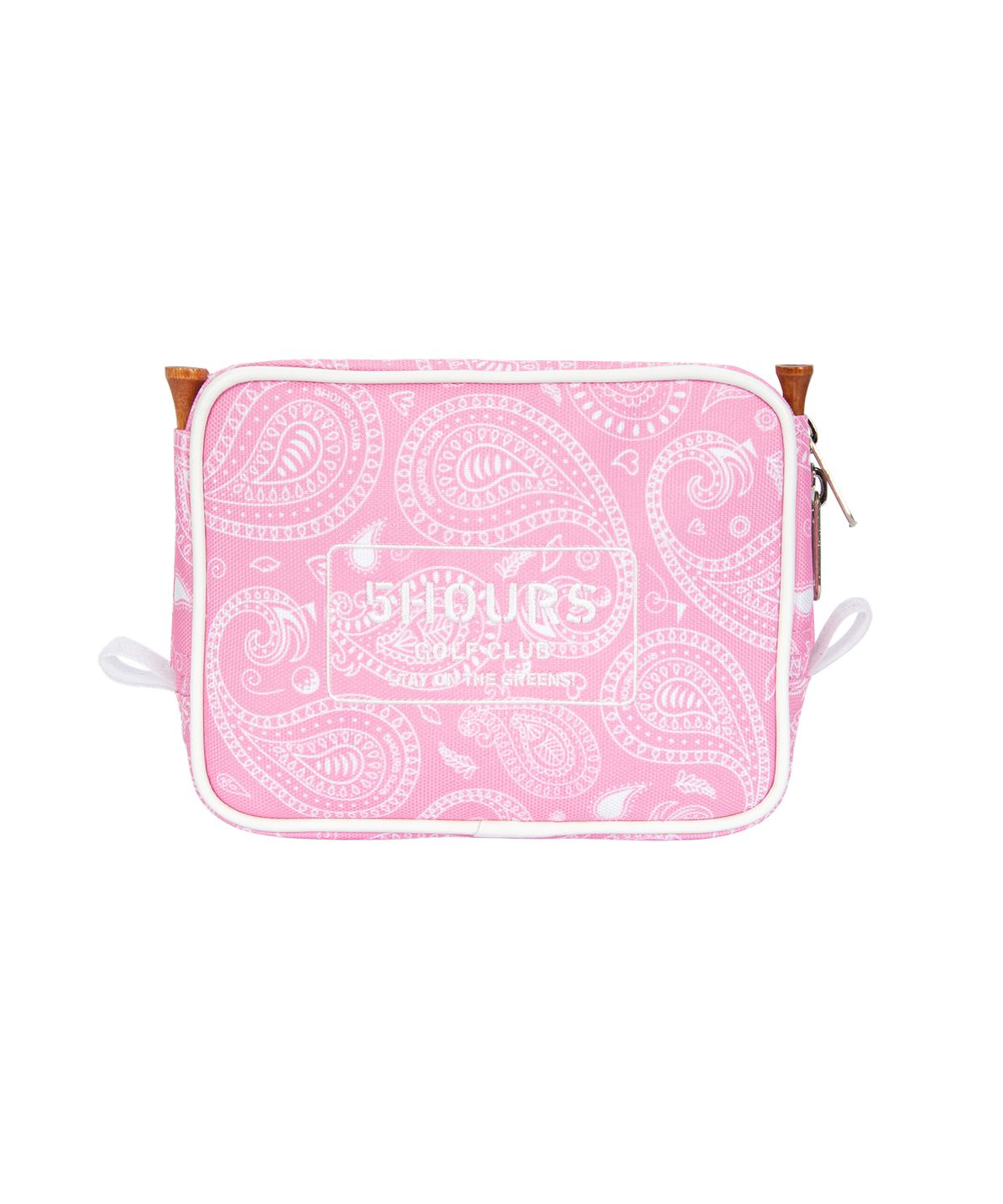 파이브아워스(5HOURS) PAISLEY HONOR BELT BAG_PINK