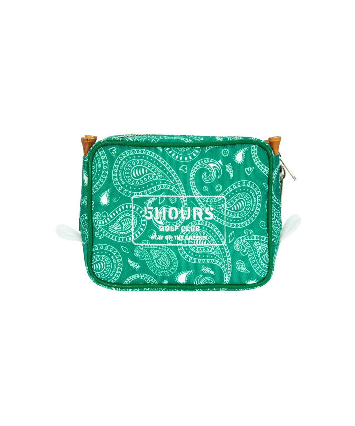 파이브아워스(5HOURS) PAISLEY HONOR BELT BAG_GREEN