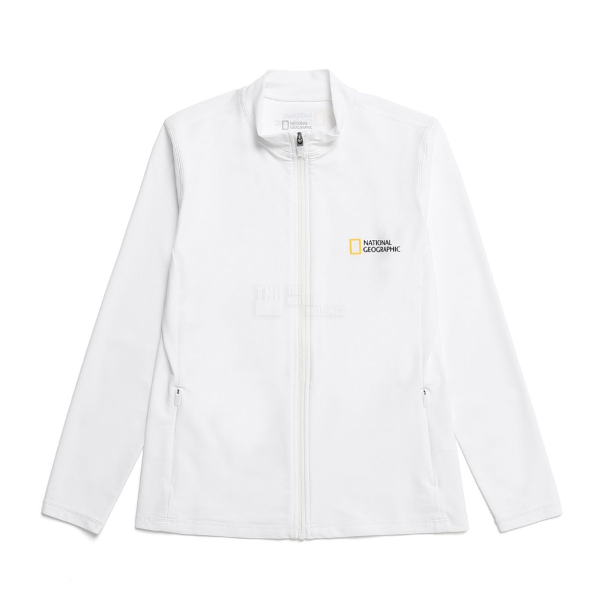 내셔널지오그래픽(NATIONALGEOGRAPHIC) N232WRG700 여성 베이직 집업 래쉬가드 WHITE
