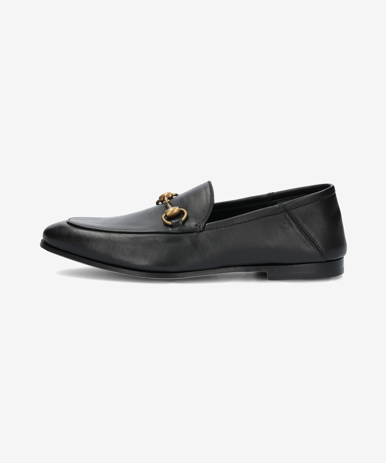 MUSINSA | GUCCI Horsebit Leather Loafer - Black / 407314DLC001000