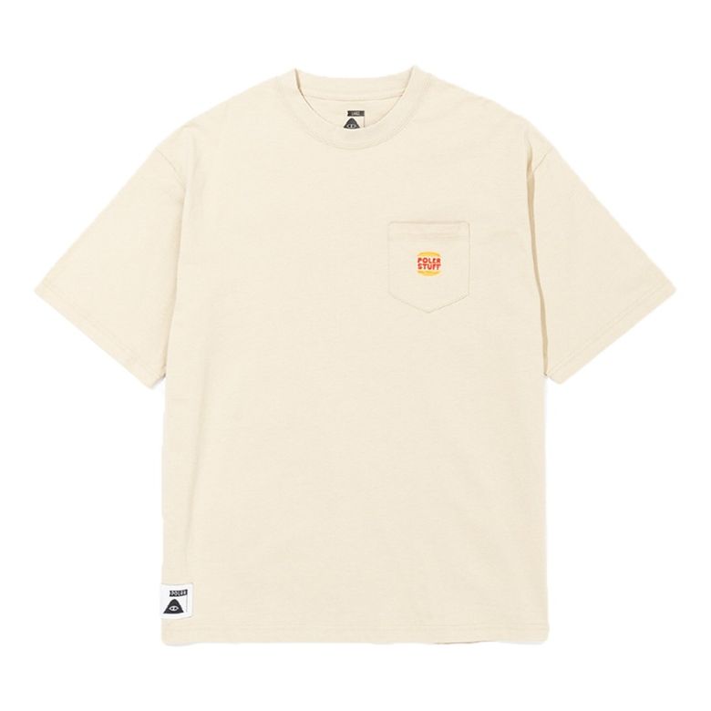 스팀드 햄스 포켓 리렉스핏 티 MOSS GRAY