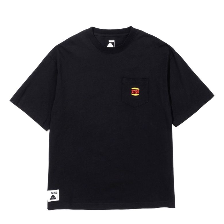 스팀드 햄스 포켓 리렉스핏 티 BLACK