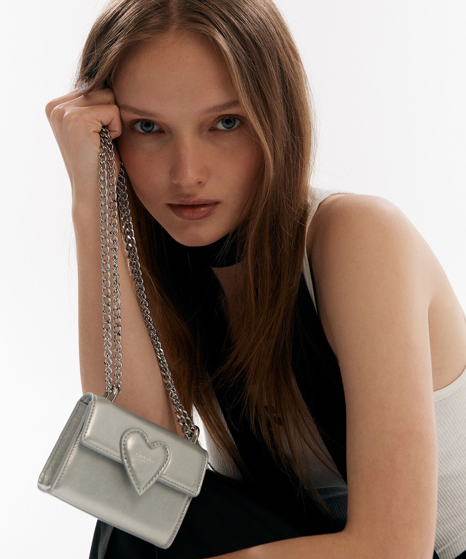 【CHRISTINE PROJECT】Twist Heart Micro Bag 3colors MUSINSA | CHRISTINEPROJECT TWIST HEART MICRO BAG(BLUE SLUSH)