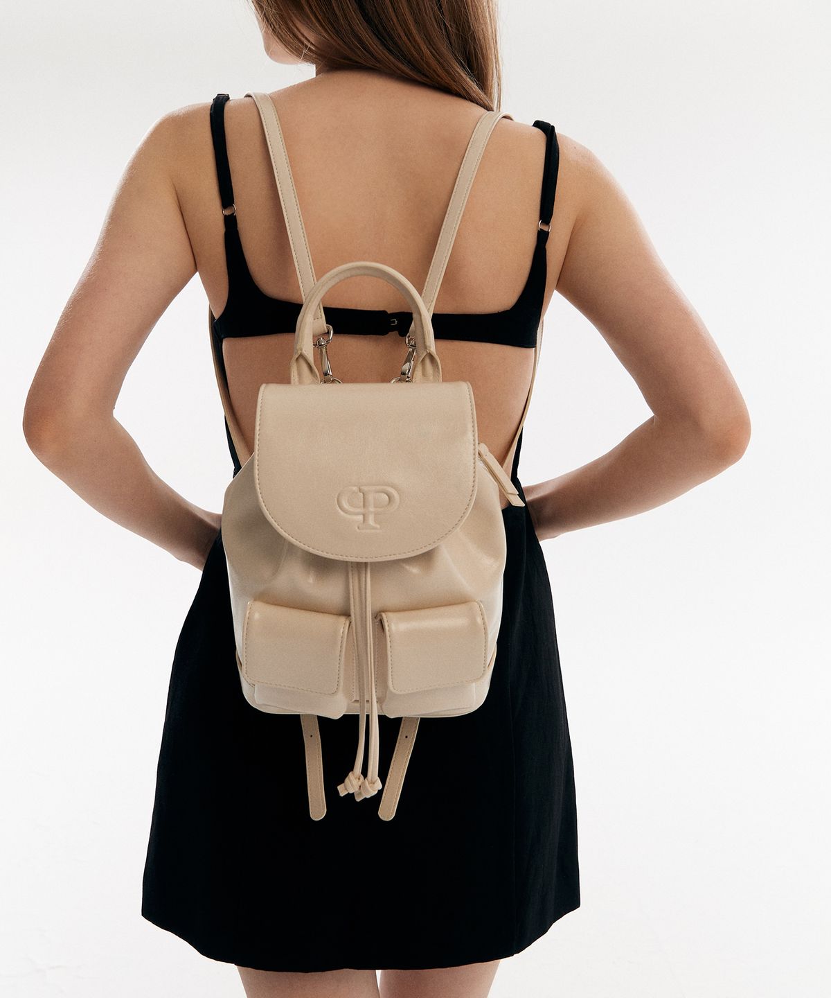 크리스틴프로젝트(CHRISTINE PROJECT) CHRISTINE MINI BACKPACK(BRIE CHEESE)