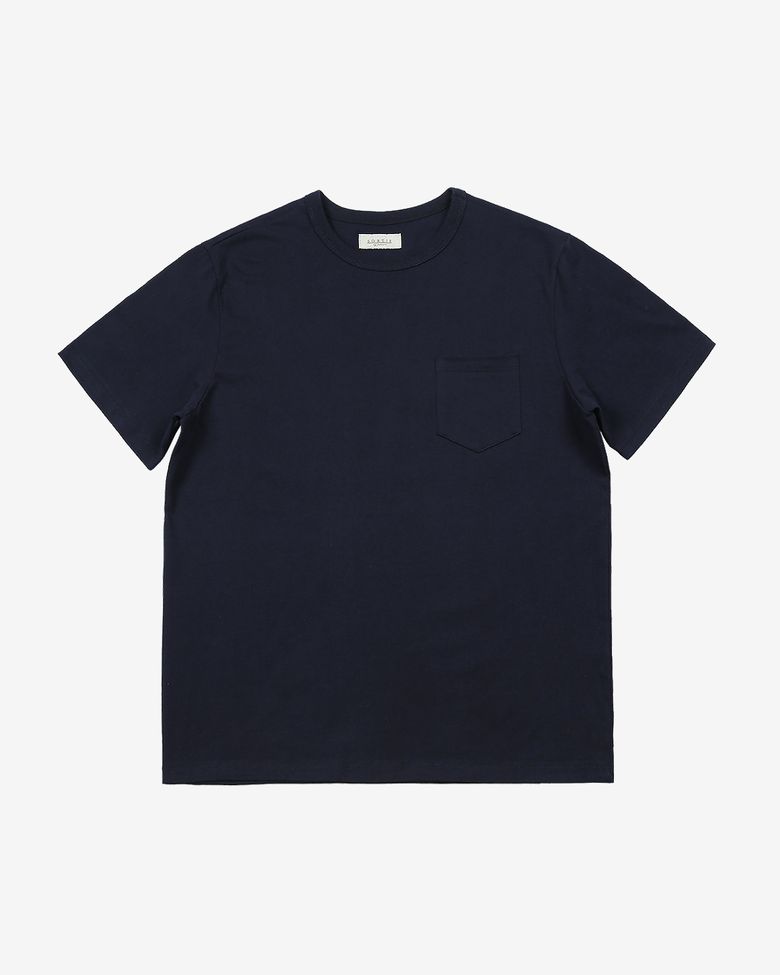 Essential Comfort Poket T-Shirts (Navy)