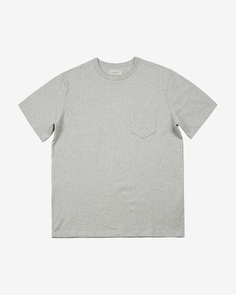 Essential Comfort Poket T-Shirts (Gray)