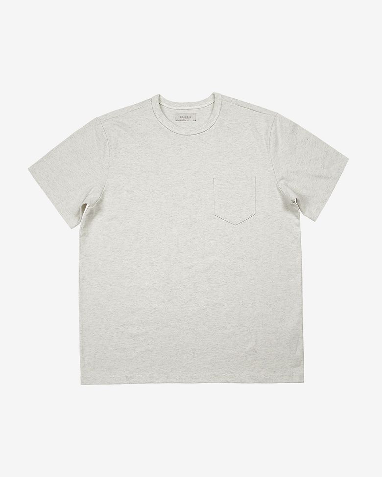 Essential Comfort Poket T-Shirts (Oatmeal)