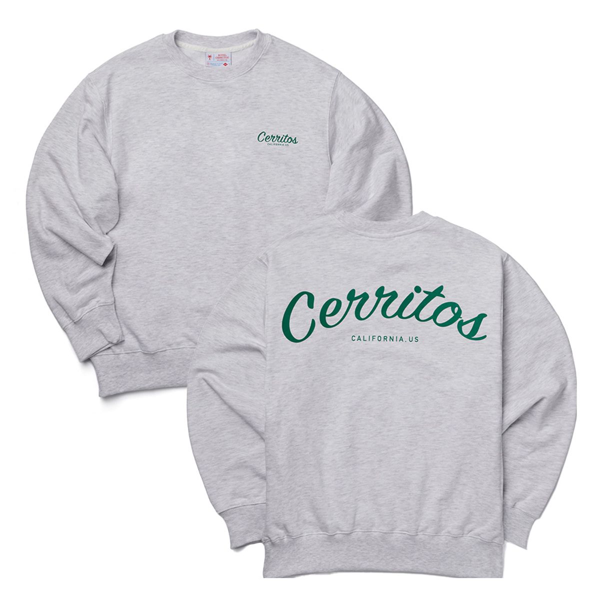 호텔세리토스(HOTEL CERRITOS) Cerritos Soft Sweat-Shirt [MelangeGray]