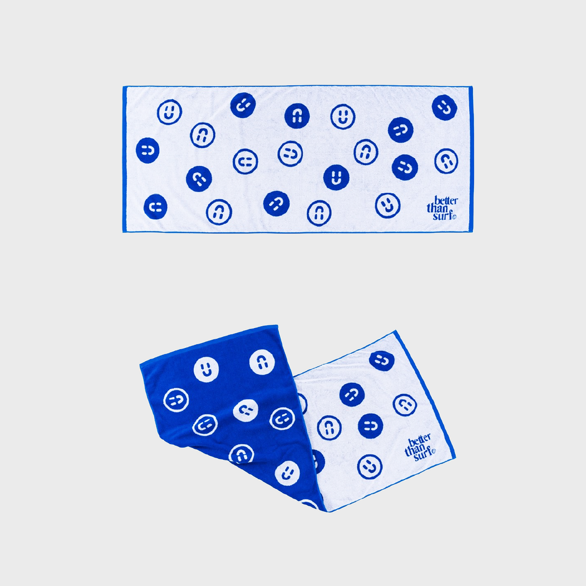 배러댄서프(BETTER THAN SURF) BETTER THAN SURF SMILE BEACH TOWEL