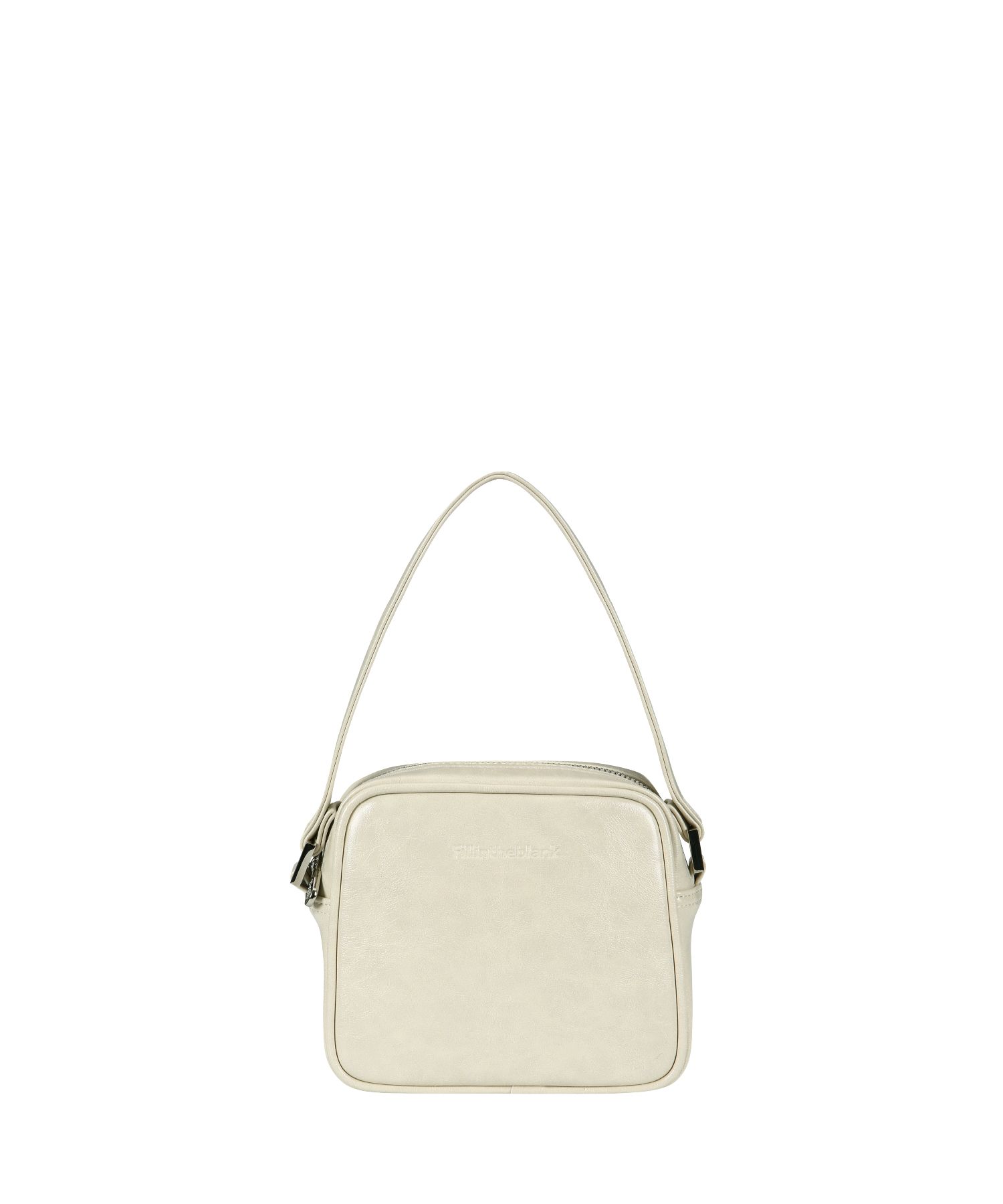 MUSINSA | FILLINTHEBLANK Trapezoid Mini Tote Bag (cream)