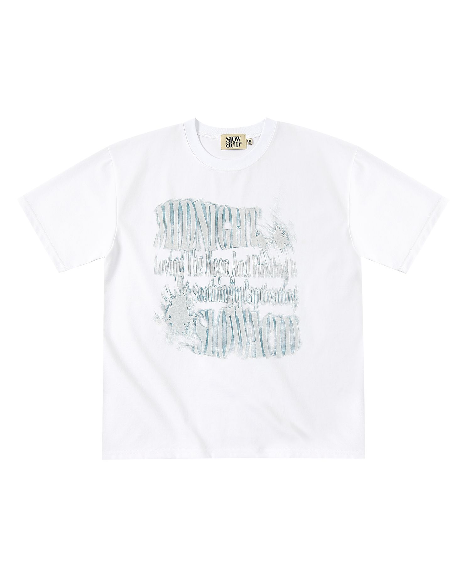 St. Pigment Short Sleeve T-shirt Cream