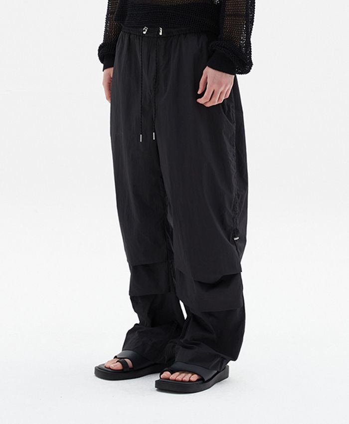 ★SEVENTEEN★関税込★LEMARD★Shirring String Parachute Pants MUSINSA | LEMARD Shirring String Parachute Pants - Light Pink